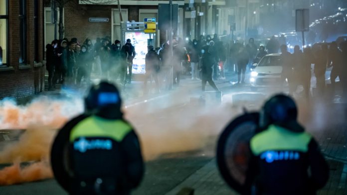 Riots in Rotterdam
