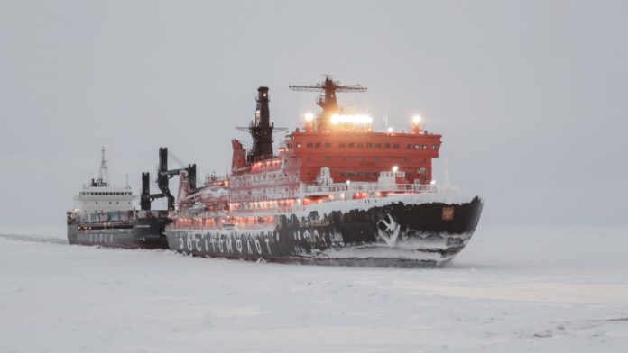 The ice breaker of 50 years of a Victory