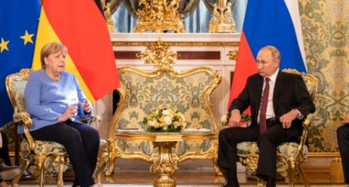меркел - путин
