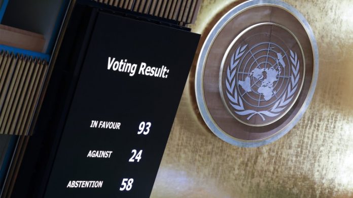 United Nations General Assembly Meeting on Russia, Ukraine and Human Rights Council