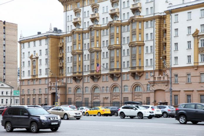 посолство на сащ в москва
