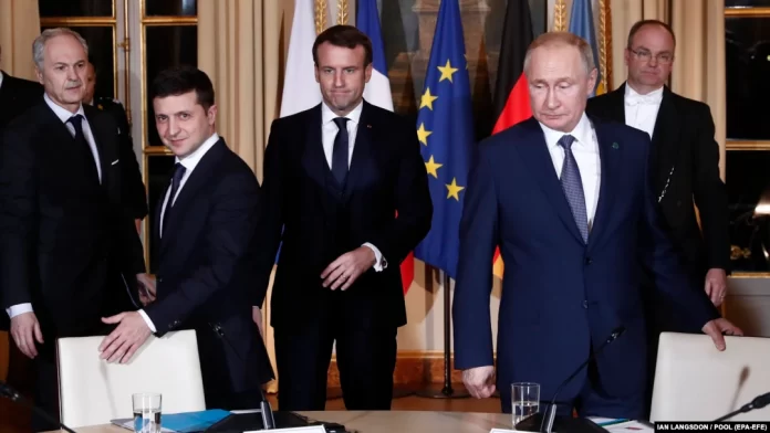 путин и зеленски