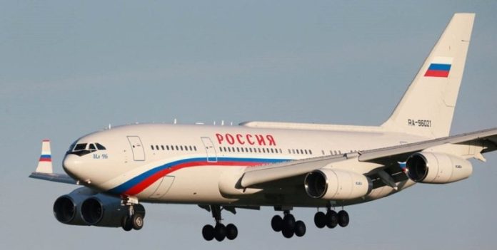 русия правителствен самолет
