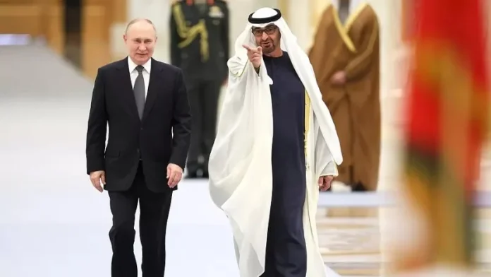 vladimir putin - mohamedbin al nahayan