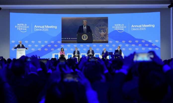 trump davos 25