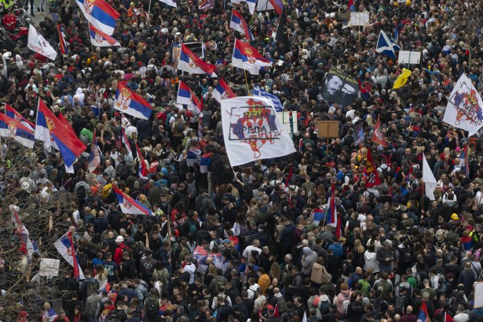 Serbia Protests Tensions