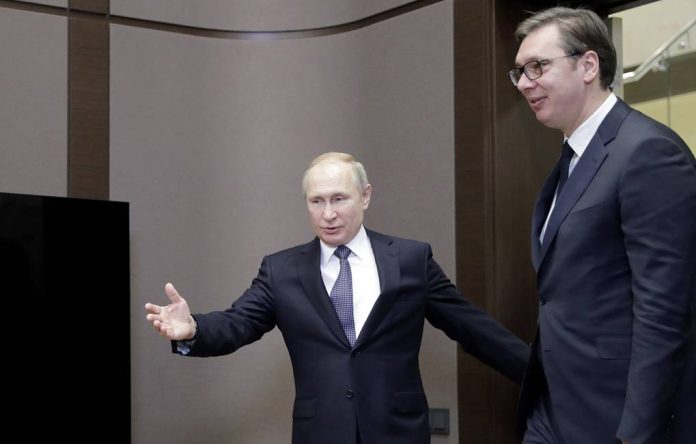 Presidents of Russia and Serbia meet in Sochi