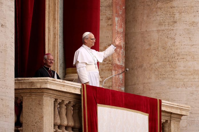 Pope Leo XIV Performs Regina Caeli Prayer In St. Peter's Square