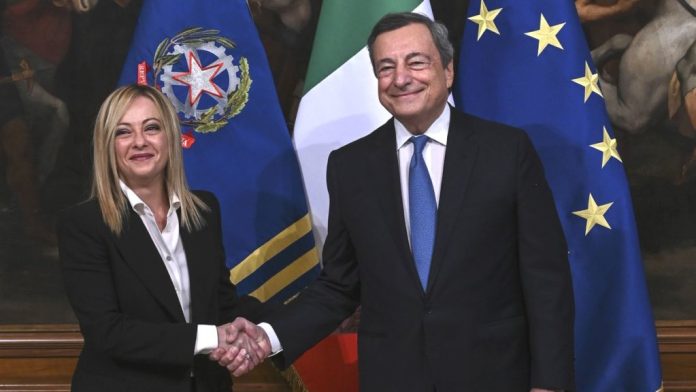 CERIMONIA DELLA CAMPANELLA A PALAZZO CHIGI