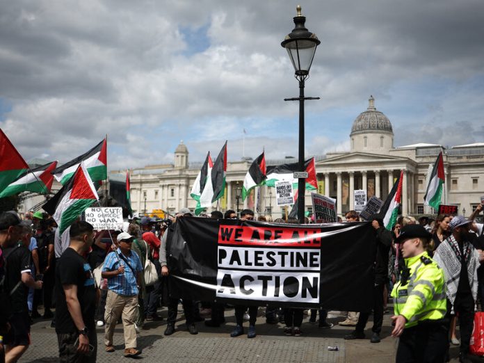 UK-PALESTINE-ACTION