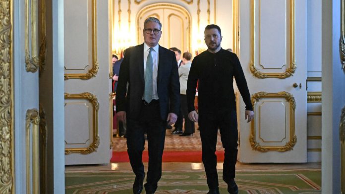 starmer - zelenski