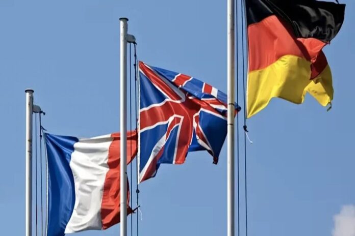 france-united-kingdom-germany-flags