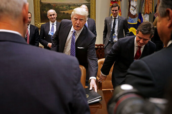 President Trump Holds Listening Session With Business Leaders