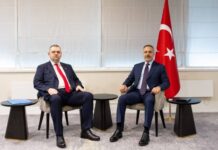 Делян Пеевски се срещна с турския министър на външните работи Хакан Фидан