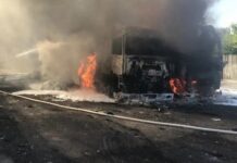 Украински дрон целенасочено удари автобус с цивилни в Русия, има загинали жени и деца