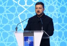 НАТО остави Зеленски пред вратата на лидерите, докато медии го представиха за равноправен