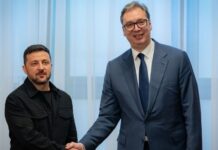 Зеленски се срещна в Сърбия с Александър Вучич