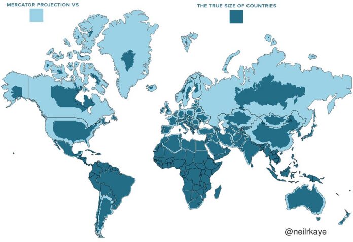 new world map