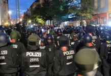 Протестите в Берлин прераснаха в безредици