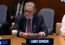 Лари Джонсън пред ООН: Защо пренебрегвате цивилните, които загиват в Русия от дронове, както и загиналите в Украйна преди февруари 2022 г.?